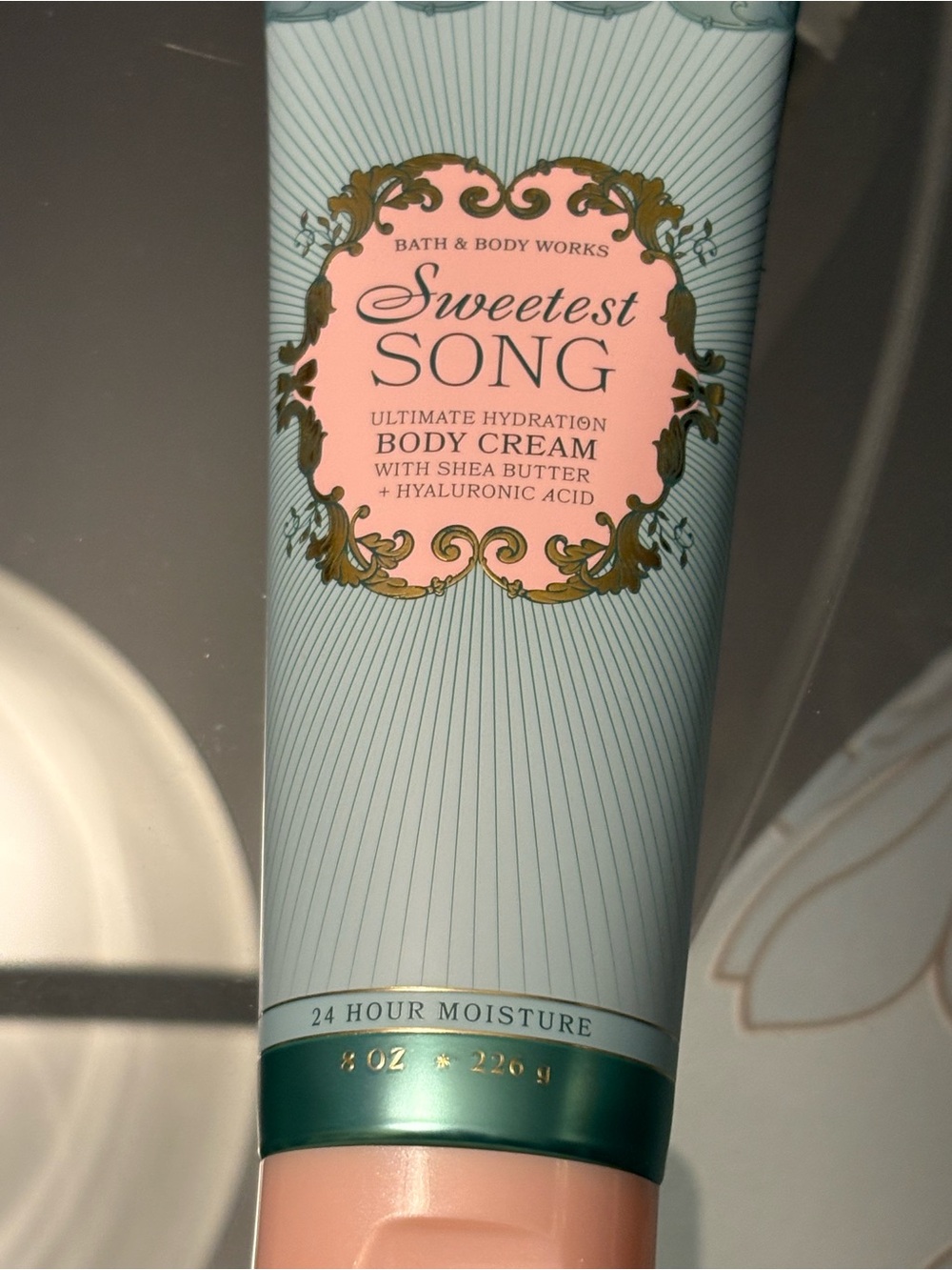 Bed Bath Works- scented Body cream 
Great for pocketbooks, to leave on your